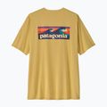 Férfi póló Patagonia Capilene Cool Daily Boardshort Logo limestone yellow - light limestone yellow x-dye 2