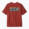 Férfi póló Patagonia Boardshort Logo Pocket Responsibili rusty red 2