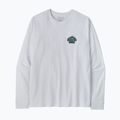 Férfi hosszú ujjú póló Patagonia Great Waves Responsibili-Tee LS fiber white