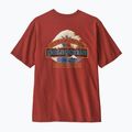 Férfi póló Patagonia Great Waves Responsibili-Tee rusty red 2