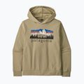 Férfi trekking pulóver Patagonia Fitz Roy Foothills Daily Hoody weathered stone 2
