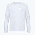 Férfi hosszú ujjú póló Patagonia P-6 Logo Responsibili fiber white