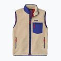 Férfi ujjatlan Patagonia Classic Retro-X dark natural w/cobalt blue