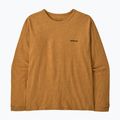 Női hosszú ujjú póló Patagonia P-6 Logo Responsibili-Tee LS dried mango
