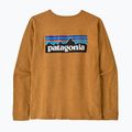 Női hosszú ujjú póló Patagonia P-6 Logo Responsibili-Tee LS dried mango 2