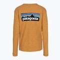 Női hosszú ujjú póló Patagonia P-6 Logo Responsibili-Tee LS dried mango 2