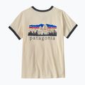 Női póló Patagonia Fitz Roy Foothills Ringer Tee undyed natural 2