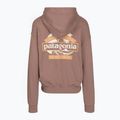 Női túra pulóver Patagonia Great Waves Daily Hoody moonrise taupe 2