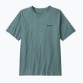 Férfi póló Patagonia P-6 Logo blue sage