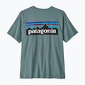 Férfi póló Patagonia P-6 Logo blue sage 2