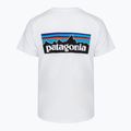 Női póló Patagonia P-6 Logo Responsibili-Tee fiber white 2