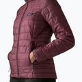 Női bélelt kabát Patagonia Nano Puff Hoody berry fig 5