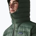 Férfi pehelykabát Patagonia Down Sweater Hoody treeline green 5