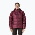 Női pehelykabát Patagonia Durable Down Hoody berry fig