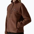 Női polár pulóver Patagonia Retro Pile Marsupial berm brown 4
