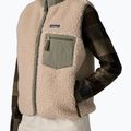 Női ujjatlan Patagonia Classic Retro-X dark natural w/river rock green 4