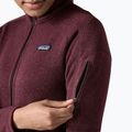 Női túra pulóver Patagonia Better Sweater berry fig 5