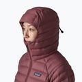 Női pehelykabát Patagonia Down Sweater Hoody dark ruby 5