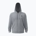 Férfi pulóver Under Armour Flex Fleece Full Zip mod gray/black