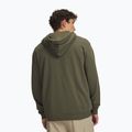 Férfi pulóver Under Armour Rival Fleece Full Zip marine od green/white 2