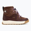 Gyerek hótaposó Sorel Whitney III Mid Wp dark auburn/red 2