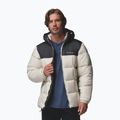 Férfi bélelt kabát Columbia Puffect IV Hooded dark stone/shark 5