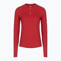 Női hosszú ujjú póló futáshoz HOKA EveryRun Long Sleeve red agate