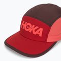 Ellenzős sapka HOKA Run Hat deep mauve/red agate 3