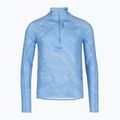 Férfi futópulóver HOKA Skyform Half Zip CLF PRT mineral blue