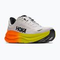 Férfi futócipők HOKA Bondi 9 white/neon tangerine