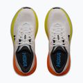 Férfi futócipők HOKA Bondi 9 white/neon tangerine 5