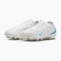 Gyermek focicipők Nike Phantom 6 Low Pro Jr FG/MG white/white/dusty cactus 3