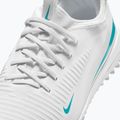 Gyermek focicipők Nike Phantom 6 Low Academy Jr TF white/white/dusty cactus 5