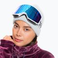 Női snowboard szemüveg ROXY Storm Women J 2021 bright white/amber rose ml turquesa 2