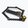 ONGUARD Link Plate Lock K9 COMBO összecsukható 8116C kombinációs kerékpárzár fekete ONG-8116C
