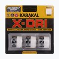 Grip squash ütőhöz Karakal X-Dri Grip 3 db white