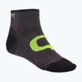 Teniszzokni Evoq Trainer grafit/fekete/sárga 4