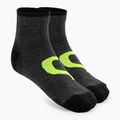 Teniszzokni Evoq Trainer grafit/fekete/sárga