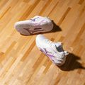 Mizuno Wav Stealth Neo 2 kézilabda cipő fehér / navy barack / barack parfait 6