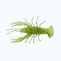 Relax Crawfish 2 Laminált puha csali 4 db. Chartreuse-fekete Jumbo Glitter / Fehér CRF2