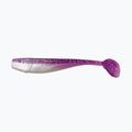 Relax Kingshad 5 Laminált puha csalik 3 db. Lila-hologramos csillogás / fehér gyöngy KS5