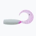 Puha csali Relax Twister VR1 Standard 8 db. Fehér / rózsaszín-ezüst csillogás VR1-TS