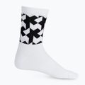 ASSOS Monogram kerékpáros zokni fehér P13.60.695.57 5
