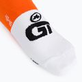 ASSOS GT C2 Gyermek kerékpáros zokni narancssárga P13.60.700.3E 3