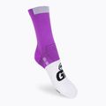 ASSOS GT C2 kerékpáros zokni lila/fehér P13.60.700.4B