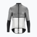 Férfi ASSOS Equipe RS Alleycat Clima Capsule Targa kerékpáros dzseki fekete/szürke 11.32.386.10.M