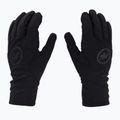 ASSOS Evo téli kerékpáros kesztyű fekete 2