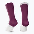 ASSOS GT C2 piros-fehér zokni P13.60.700.4O.0 2