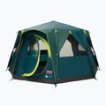Coleman Cortes Octagon Blackout hálószoba zöld 8 személyes kemping sátor 3