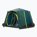 Coleman Cortes Octagon Blackout hálószoba zöld 8 személyes kemping sátor 4
